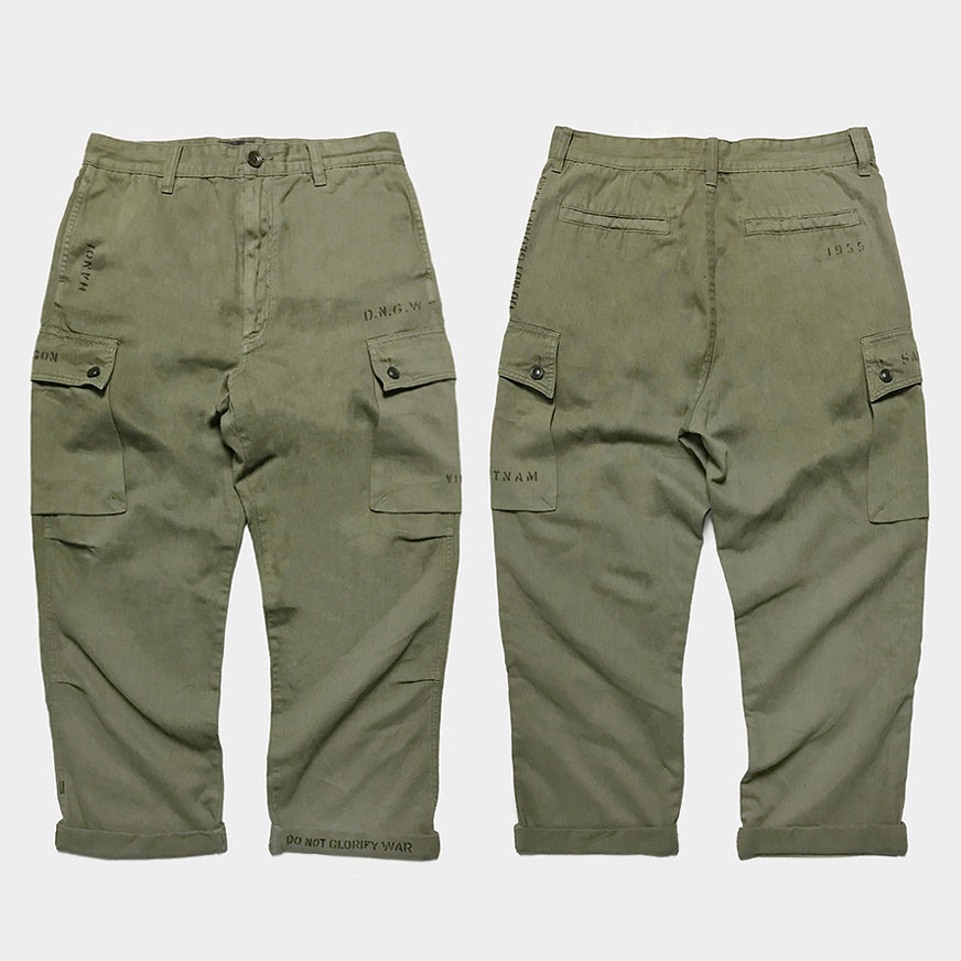 Bzen Mens 6 Pocket Garment Dyed Cargo Twill Pant- Green – Miner49er.Shop