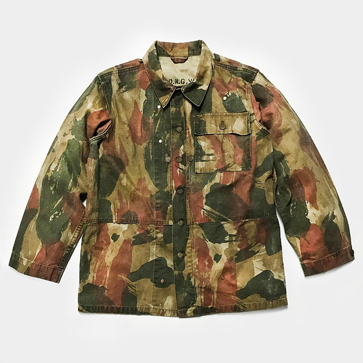 BZEN UNARMY - M.3229 P-44 RELAX FIT CANVAS CAMOUFLAGE JACKET-SAHARA