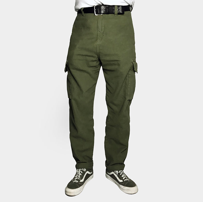 Bzen Mens 6 Pocket Garment Dyed Cargo Twill Pant- Green – Miner49er.Shop