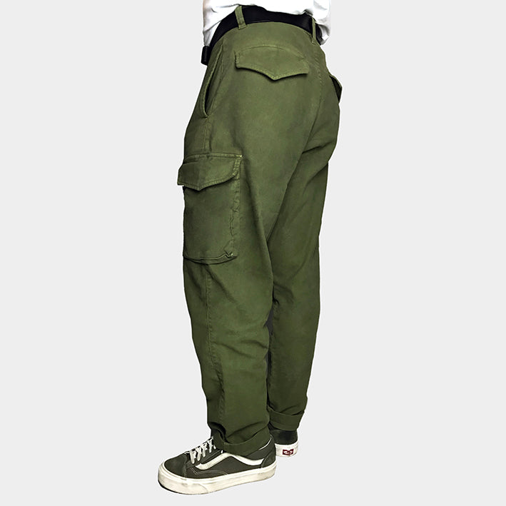 BZEN UNARMY - M.1119 MARSHALL REGULAR TAPERED CARGO PANT- MILITARY GREEN